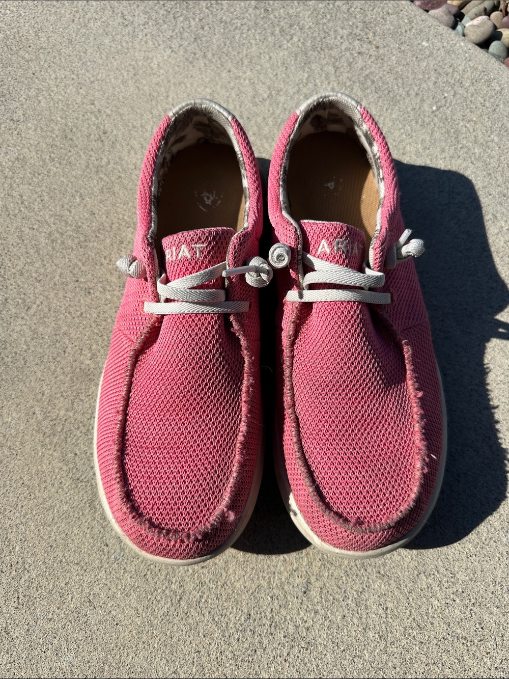 Ariat Men's Pink Slip-On Loafers